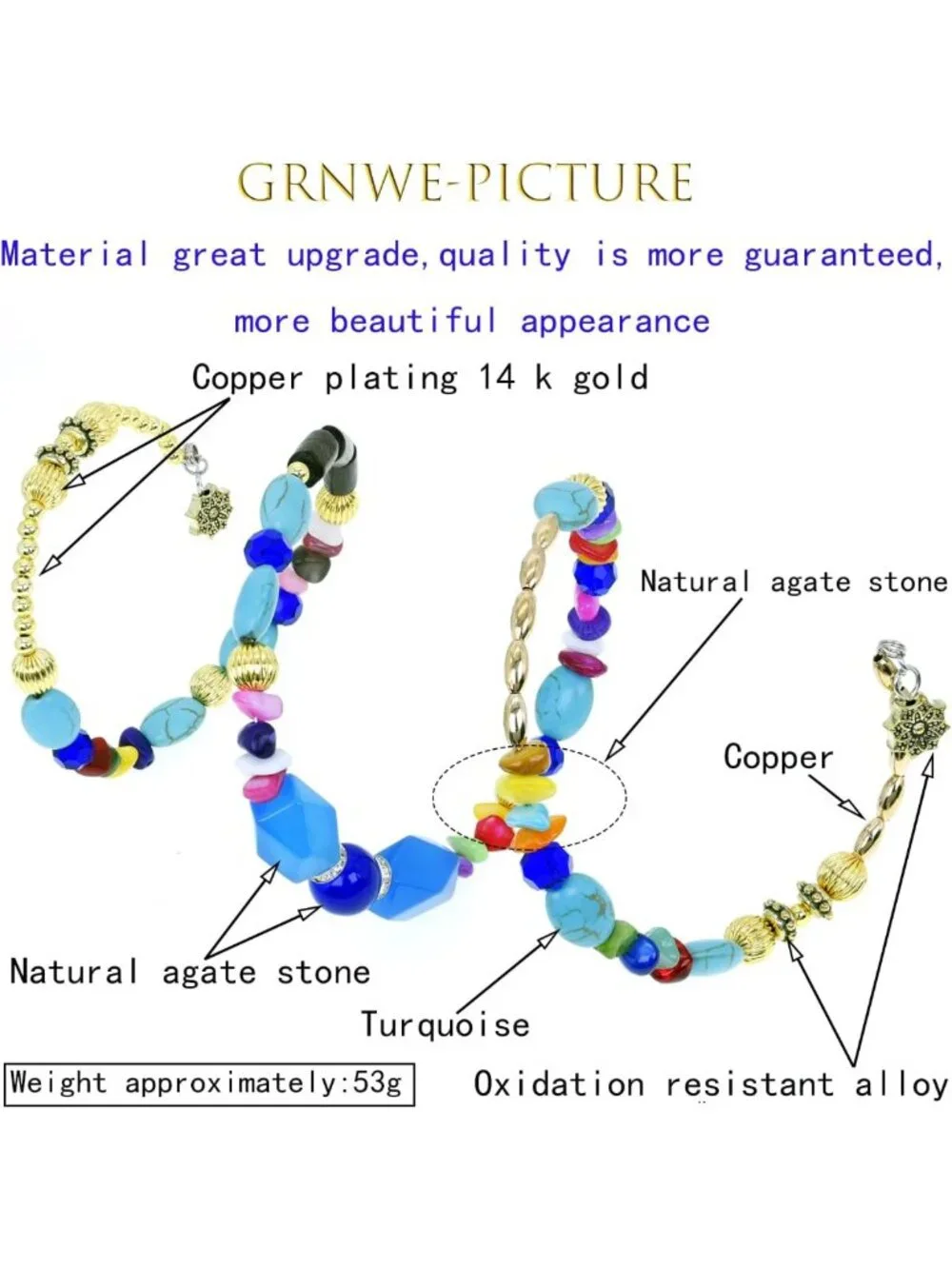 Boho Multilayer Agate Bead Charm Bracelets for Women | Vintage Jade Yoga Bangles